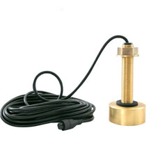 Load image into Gallery viewer, 8-Pin Bronze Thru-Hull Mount Boat Transducer with Depth &amp; Temperature (A-TD28B-T)
