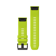 Load image into Gallery viewer, Garmin, QuickFit 26 Watch Band (Amp Yellow Silicone)