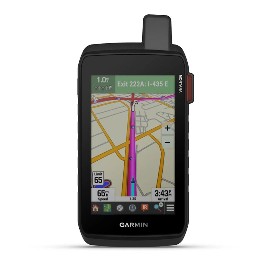 Garmin, Montana 710i Portable Rugged GPS Touchscreen Navigator with inReach® Technology