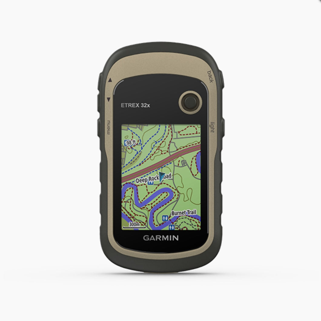 Garmin, eTrex 32x Portable Rugged GPS Handheld Hiking Device with Compass and Barometric Altimeter