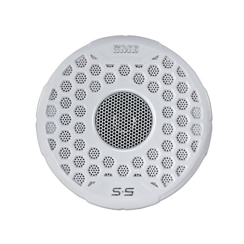 GME, 110 Watt IP54 Marine Flush Mount Speakers - White (GS500)