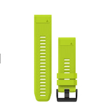 Load image into Gallery viewer, Garmin, QuickFit 26 Watch Band (Amp Yellow Silicone)
