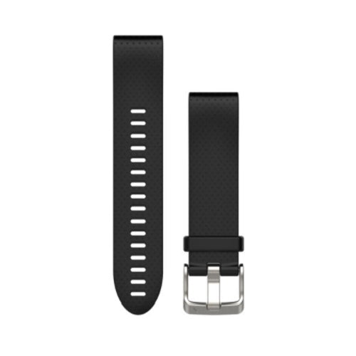 Garmin, QuickFit 20 Watch Band (Black Silicone)