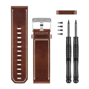Garmin, Leather Watch Band (Brown)