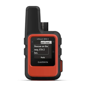 Garmin, inReach Mini 2 (Flame Red) Portable Satellite Communicator Handheld Device