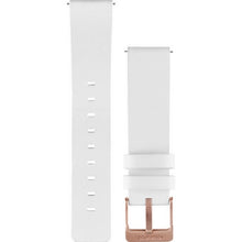 Load image into Gallery viewer, Garmin, Leather Watch Band (White/Black)
